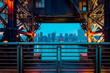 Vue sur l'Empire State Building