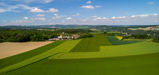 Getreidefelder in der Vulkaneifel