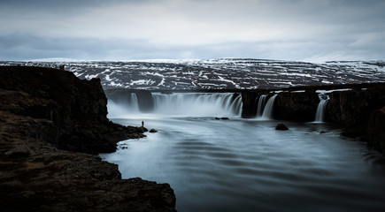 La cascade de Godafoss