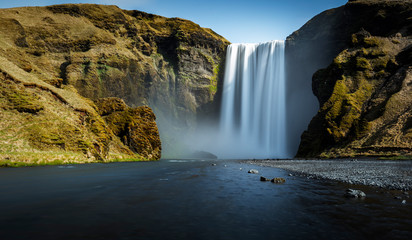 La cascade de Skogafoss