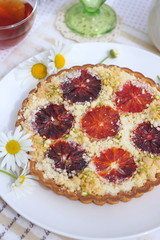 ブラッドオレンジクランブルタルト