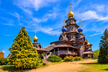 Wooden Russian church in Gifhorn
