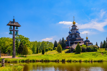 Wooden Russian church in Gifhorn