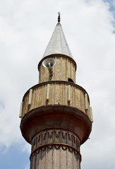 Fototapeta na wymiar minaret of mosque in the Turkey
