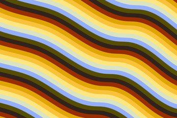 Colorful background with curved lines. Pattern design for banner, poster, flyer, card, cover, brochure