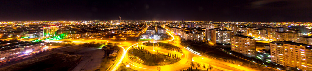 Fototapeta na wymiar panoramic view of konya city