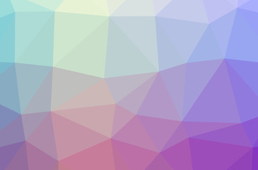 Obraz premium Illustration of abstract Purple horizontal low poly background. Beautiful polygon design pattern.