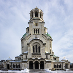 Fototapeta premium Cathedral Aleksandr Nevskij in Sofia