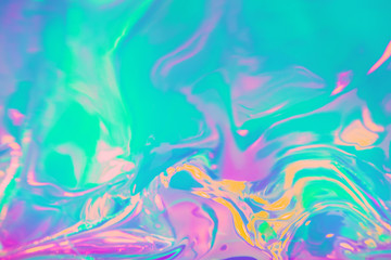 bright mint colored holographic background