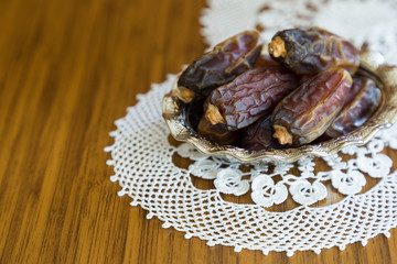 the colorful feast sugar in the plate for celebrate the victim feast of the elders on the religious holidays.