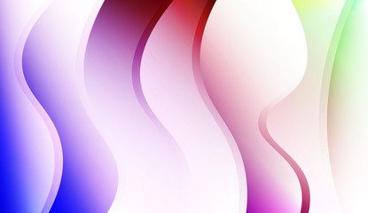 Creative Wavy Background. For Template Cell Phone Backgrounds. Colorful Vector Illustration.