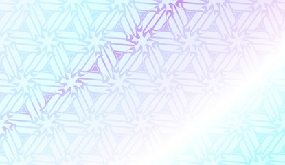 Light Pastel color Gradient Background with Geometric Pattern. For Your Graphic Invitation Card, Poster, Brochure. Vector Illustration.
