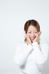 上機嫌な女性１０