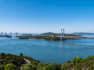 岡山県 倉敷市 鷲羽山 瀬戸大橋