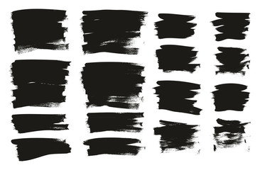 Calligraphy Paint Thin Brush Background Short High Detail Abstract Vector Background Mix Set 158