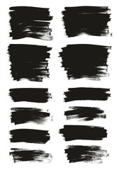 Calligraphy Paint Thin Brush Background Short High Detail Abstract Vector Background Mix Set 98