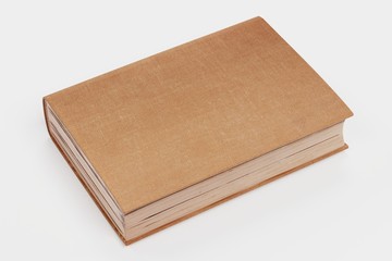 Realistic 3D Render of Blank Book