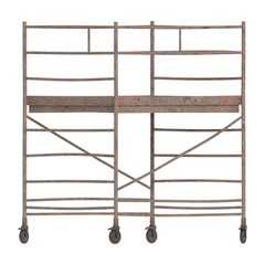 Realistic 3D Render of Metal Scaffolding