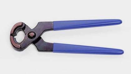 Realistic 3D Render of Pliers