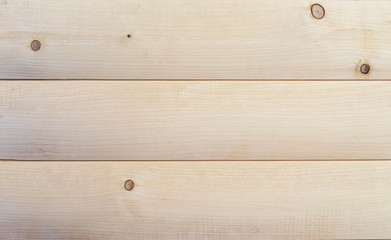 Board lining. The texture of the rounded board. Background for design and decoration.