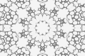 Design floral ornament and pattern. Beautiful white design. Wallpaper with floral ornament for tiles, fashion, textile or background for websites.