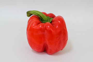 red pepper isolated on white background