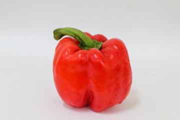 red pepper isolated on white background