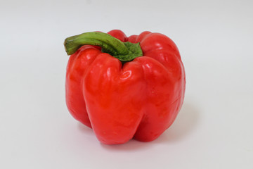 red pepper isolated on white background