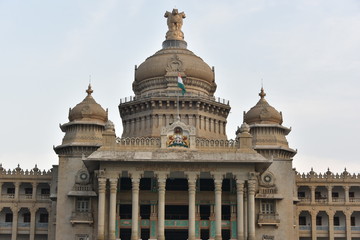 Vidhana Soudha building, Bangalore, Karnataka, India	