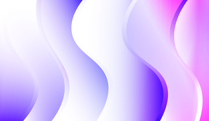 Creative Shiny Waves. For Template Cell Phone Backgrounds. Colorful Vector Illustration