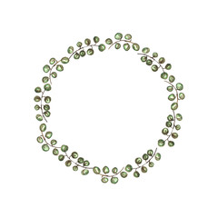 Rustic floral wreath