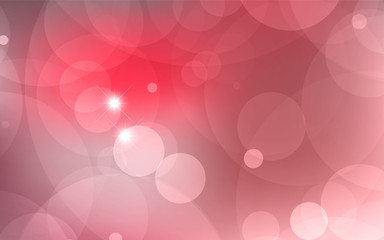 Abstract Bokeh white circle background