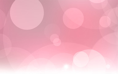 Abstract Bokeh white circle background