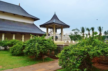 adjacent territory of the Temple of the Tooth of the Buddha in Kandy