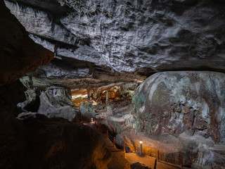 The Surprising Cave, Halong Bay in Vietnam