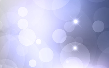 Abstract Bokeh white circle background