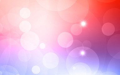 Abstract Bokeh white circle background