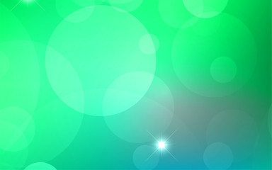 Abstract Bokeh white circle background