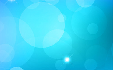 Abstract Bokeh white circle background
