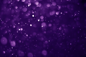 Bokeh purple proton background abstract