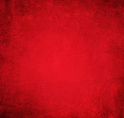 red background
