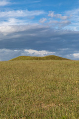 An Old Burial Mound in the Sussex Downs
