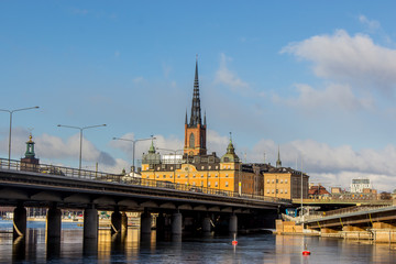 Fototapeta na wymiar Stockholm sweden city in scandinavia