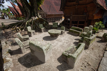 Stone chairs of Ambarita