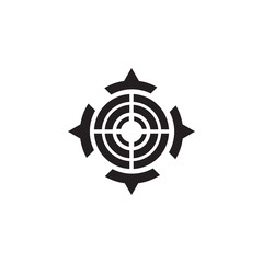 Circle logo design vector template