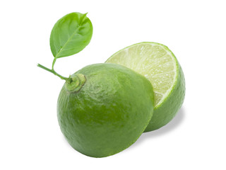 lemon green isolated