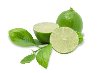 lemon green isolated