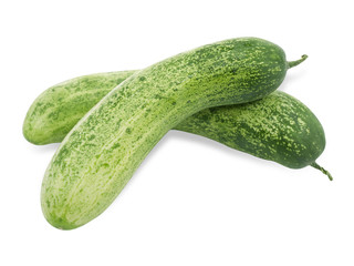 cucumber isolated on white