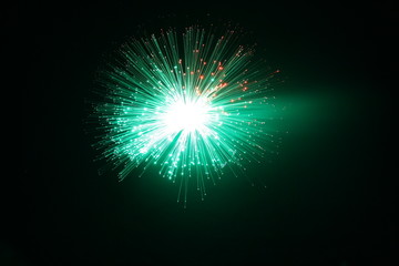 Fototapeta premium Explosion Feuerwerk