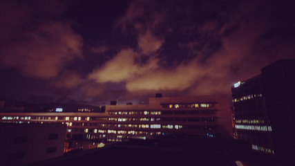 Fototapeta premium Building in the city. Barcelona,Spain